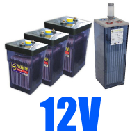 Стационарные аккумуляторы (АКБ) 12V