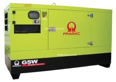 Дизельный генератор Pramac GSW 30 P в кожухе 
