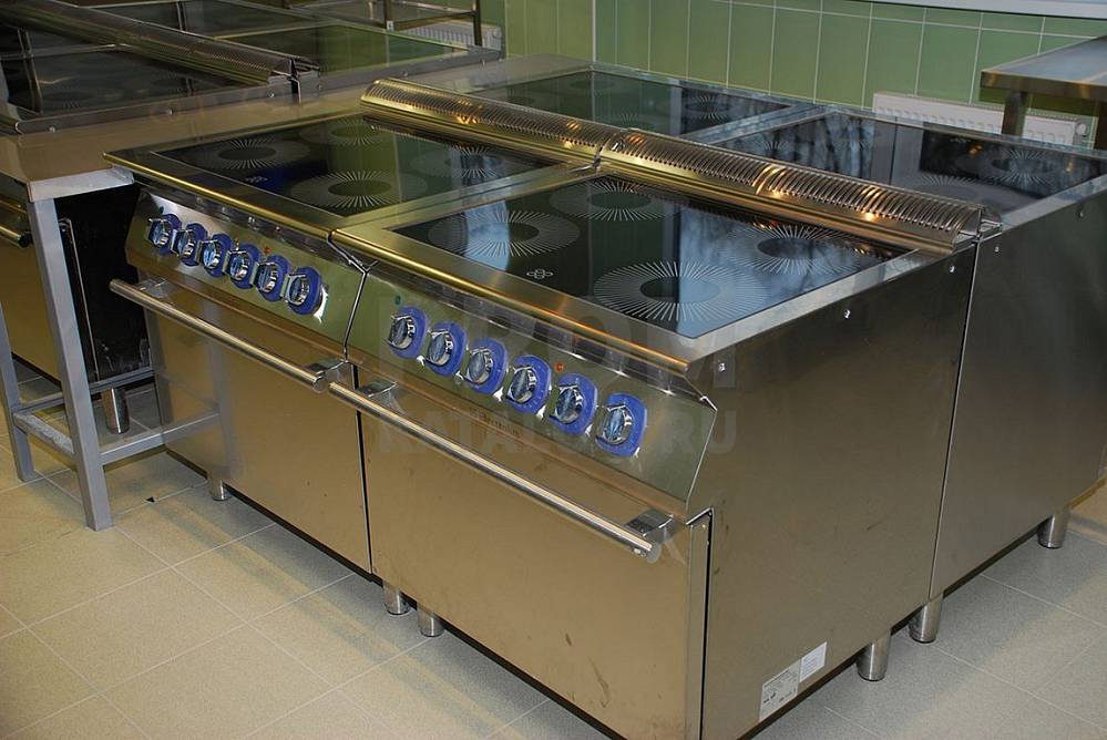 Технологическое пищевое оборудование для столовой на 150 человек