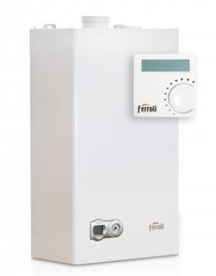Настенный газовый котел Ferroli Fortuna H F 40 + Термостат