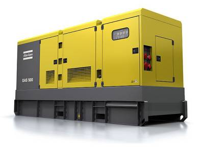 Дизельный генератор Atlas Copco QAS 500 